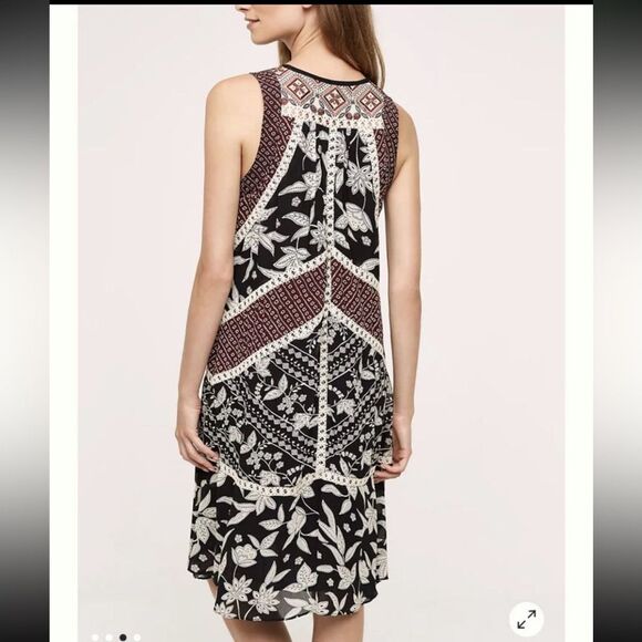 Anthropologie Floreat Grasslands Midi Dress, Size 6 - Picture 15 of 16